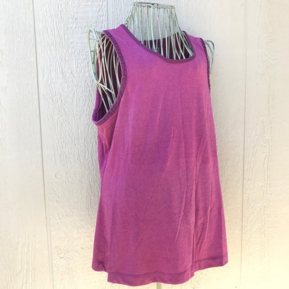 REI Women’s Athletic Workout Tank Top Pink Large - Picture 7 of 8